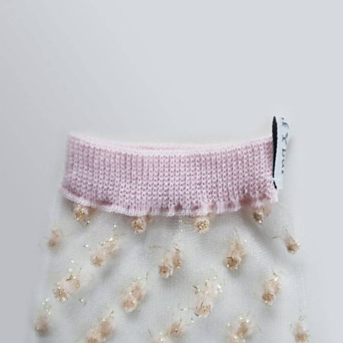 Strumpfbar Dots on the Beach rose Günstig kaufen