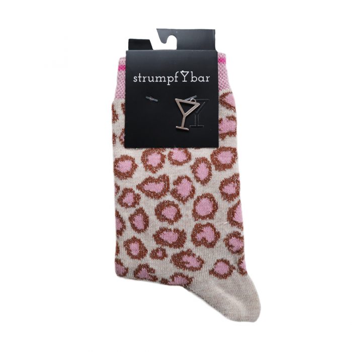 Strumpfbar Taiger Shot beigemelange-rose Begrenztes Angebot