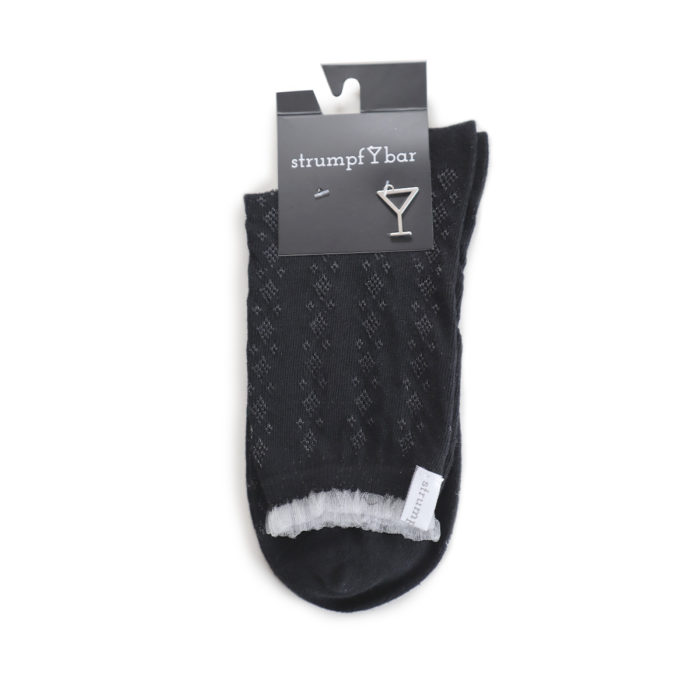 Strumpfbar Delicate Manhattan schwarz Preisnachlass