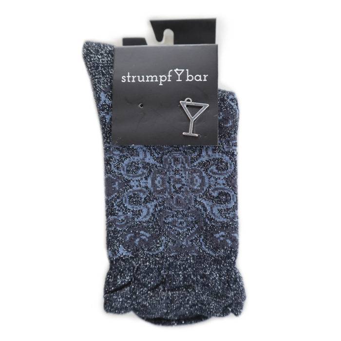 Strumpfbar Royal Punch blau-silber Weihnachtsangebot
