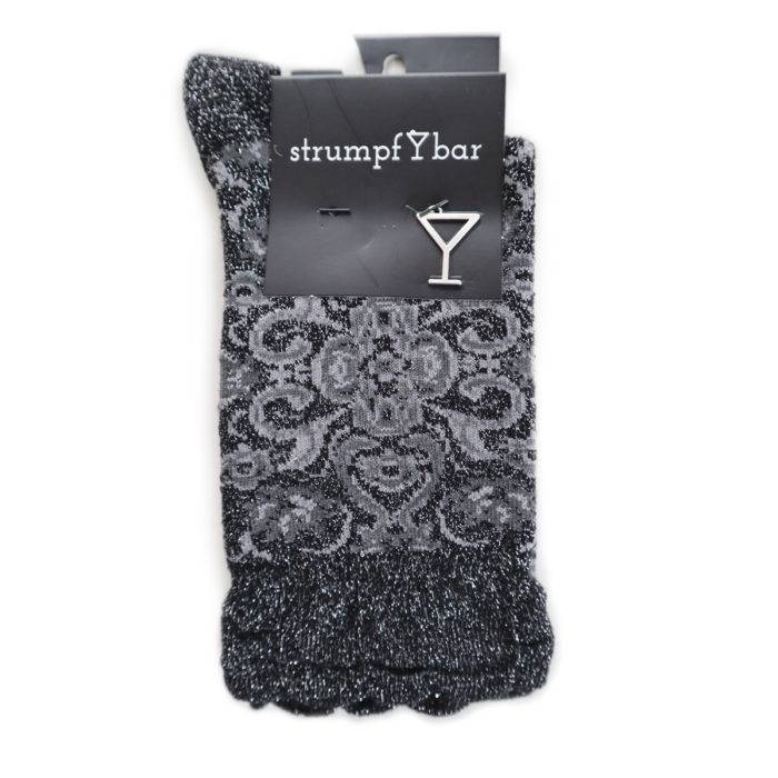 Strumpfbar Royal Punch schwarz-silber Osterangebot