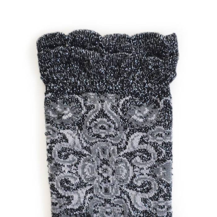 Strumpfbar Royal Punch schwarz-silber Osterangebot