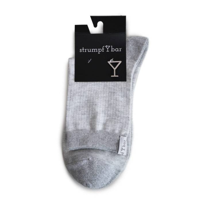 Strumpfbar Fancy Fizz hellgrau Top Angebot