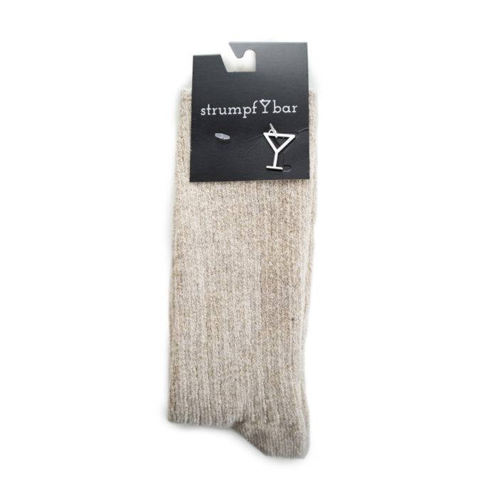 Strumpfbar Winter Sprizz beigemelange-gold Neuheiten