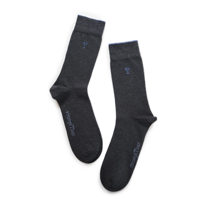 Strumpfbar Cotton Libre Anthrazit Melange/Jeansblau Begrenzte Freigabe
