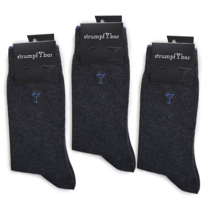 Strumpfbar 3er Pack Cotton Libre anthrazit Letzte 2 Tage