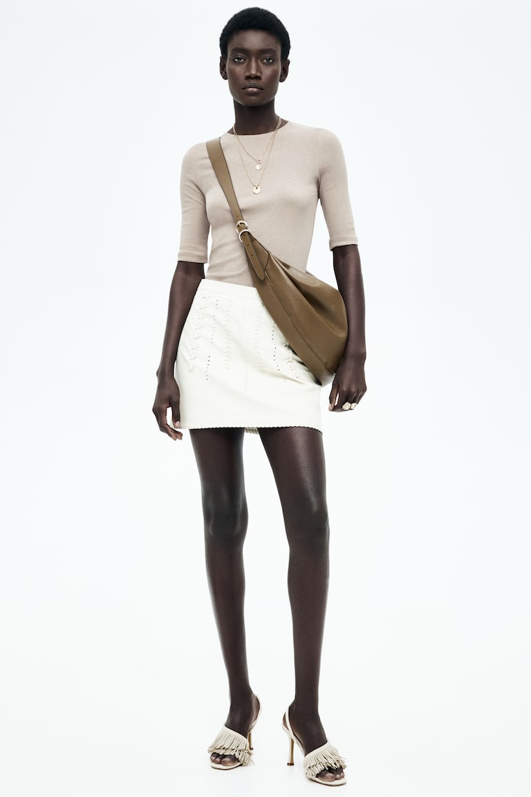H&M T-Shirt aus Pima-Baumwolle Online Shopping