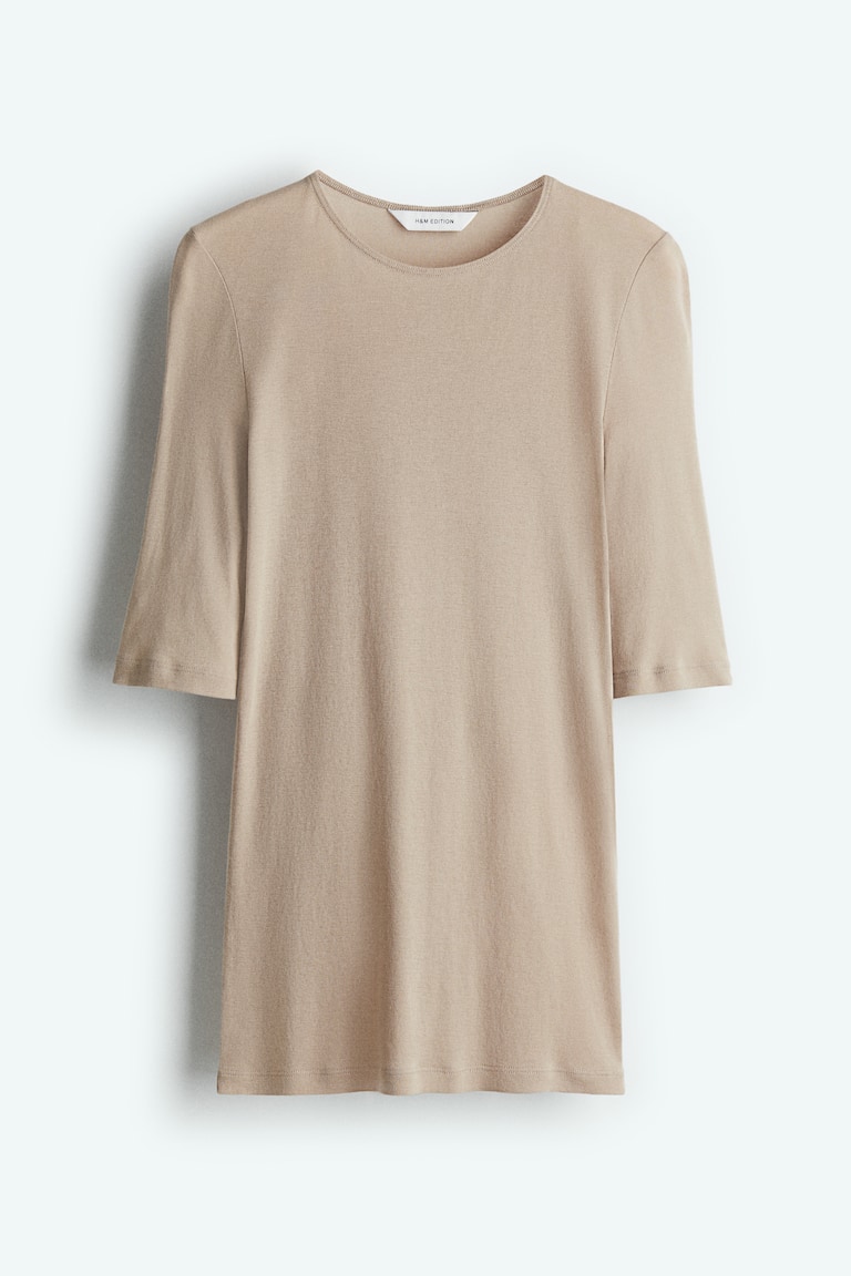 H&M T-Shirt aus Pima-Baumwolle Saisonschlussverkauf