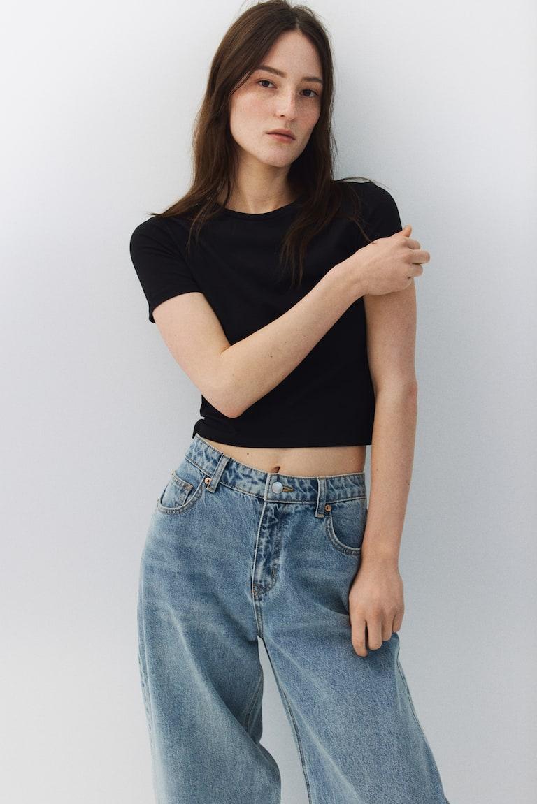 H&M Kurzes T-Shirt Vatertagsangebot