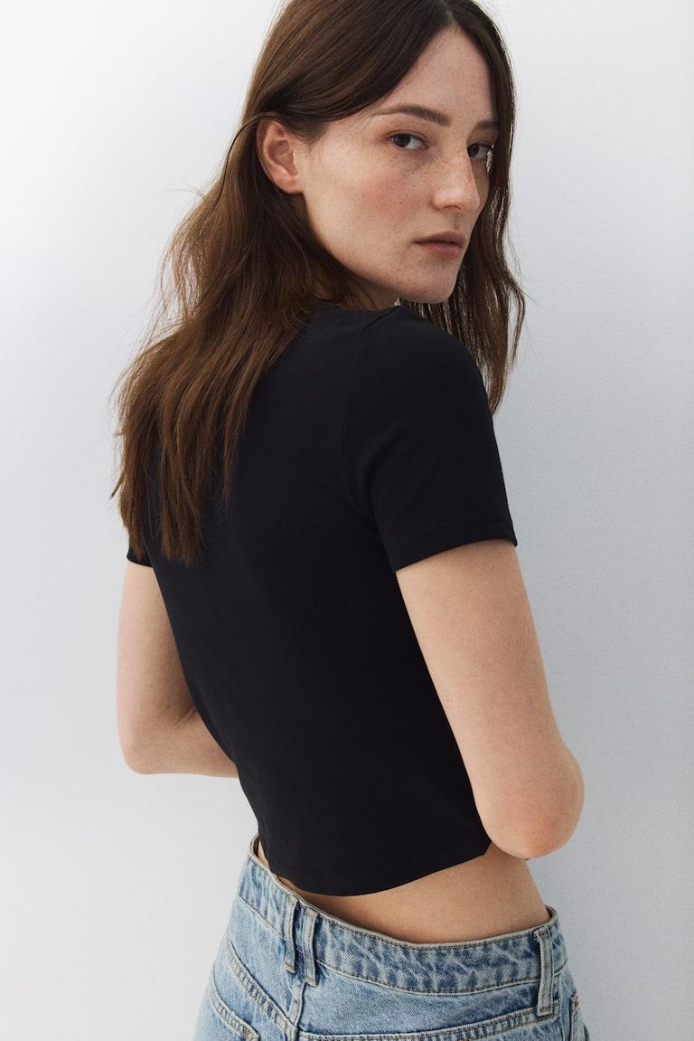 H&M Kurzes T-Shirt Vatertagsangebot