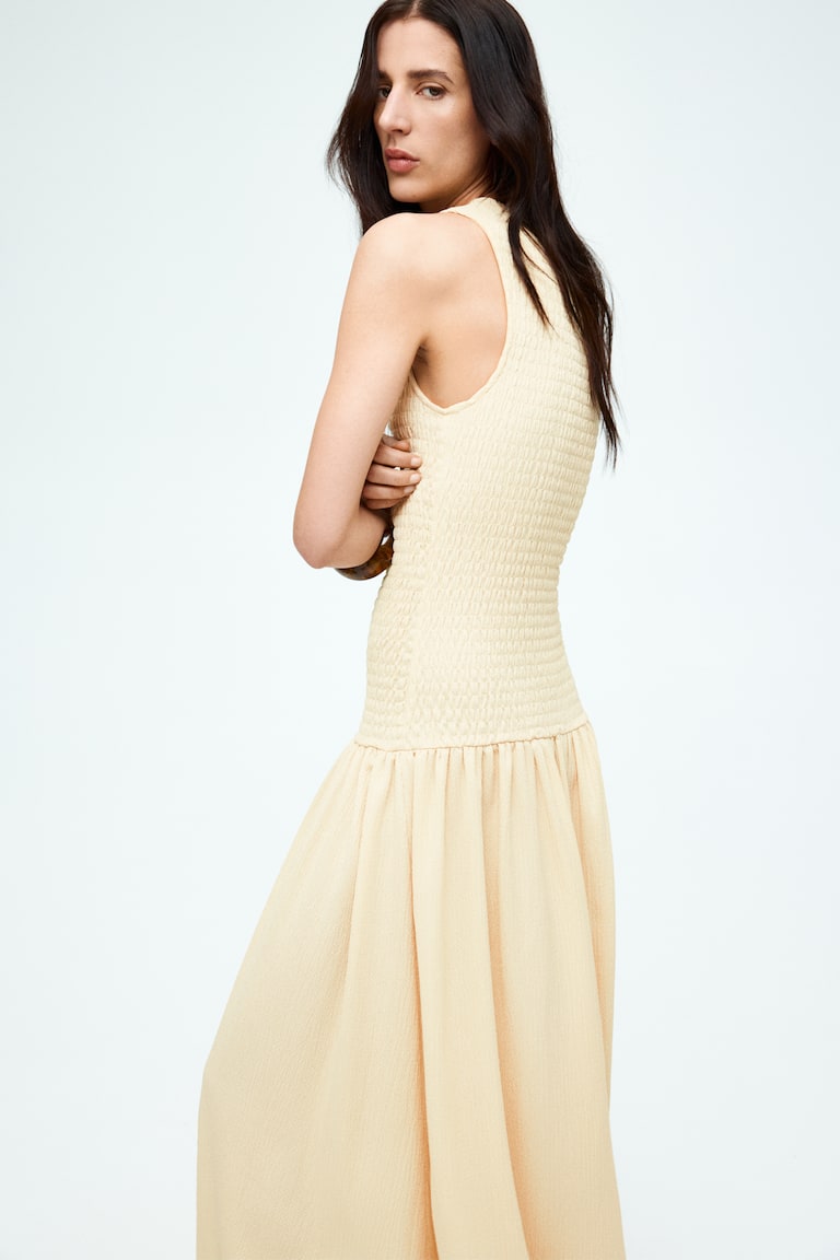 H&M Gesmoktes Jerseykleid Neuheiten
