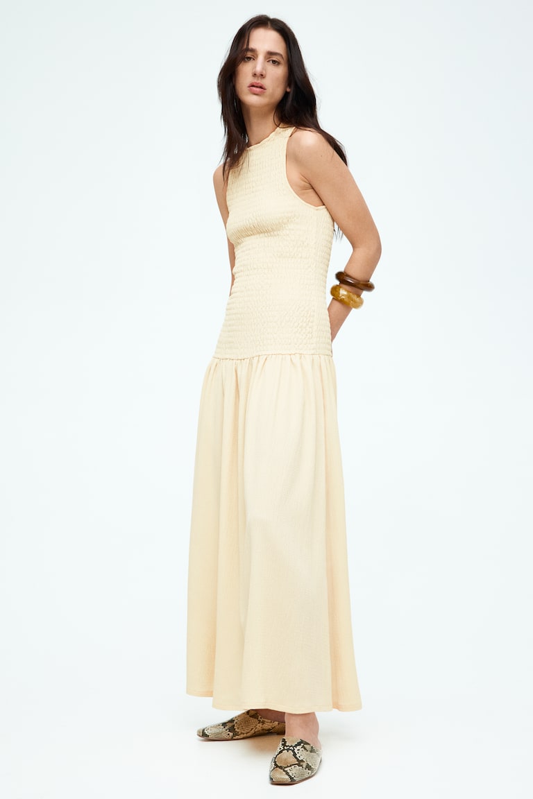 H&M Gesmoktes Jerseykleid Bestseller