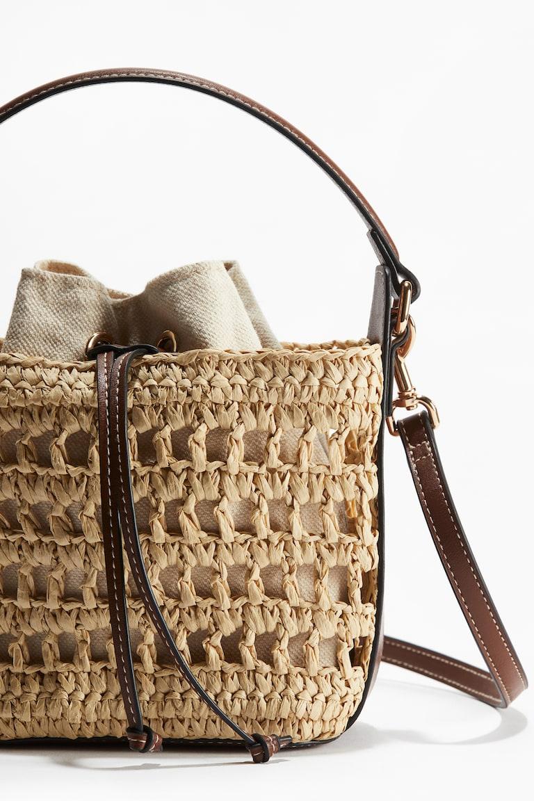 H&M Crossbody-Strohtasche Super Sparpreis