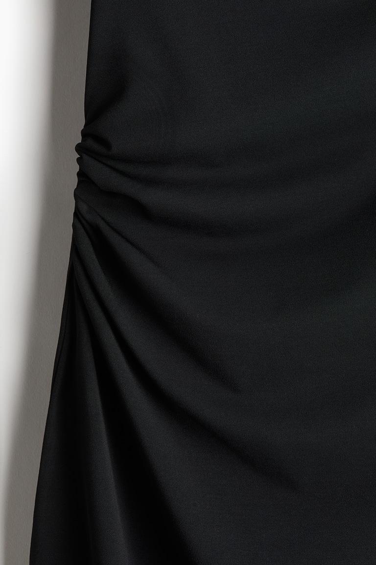 H&M Drapiertes Midikleid Online Shopping