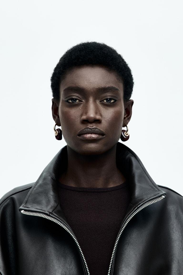 H&M Runde Ohrringe mit Anhänger Vatertagsangebot