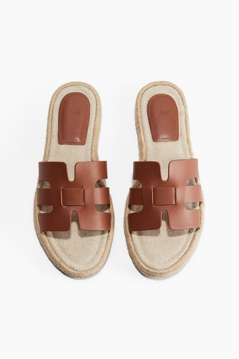 H&M Espadrille-Sandalen Lagerräumung