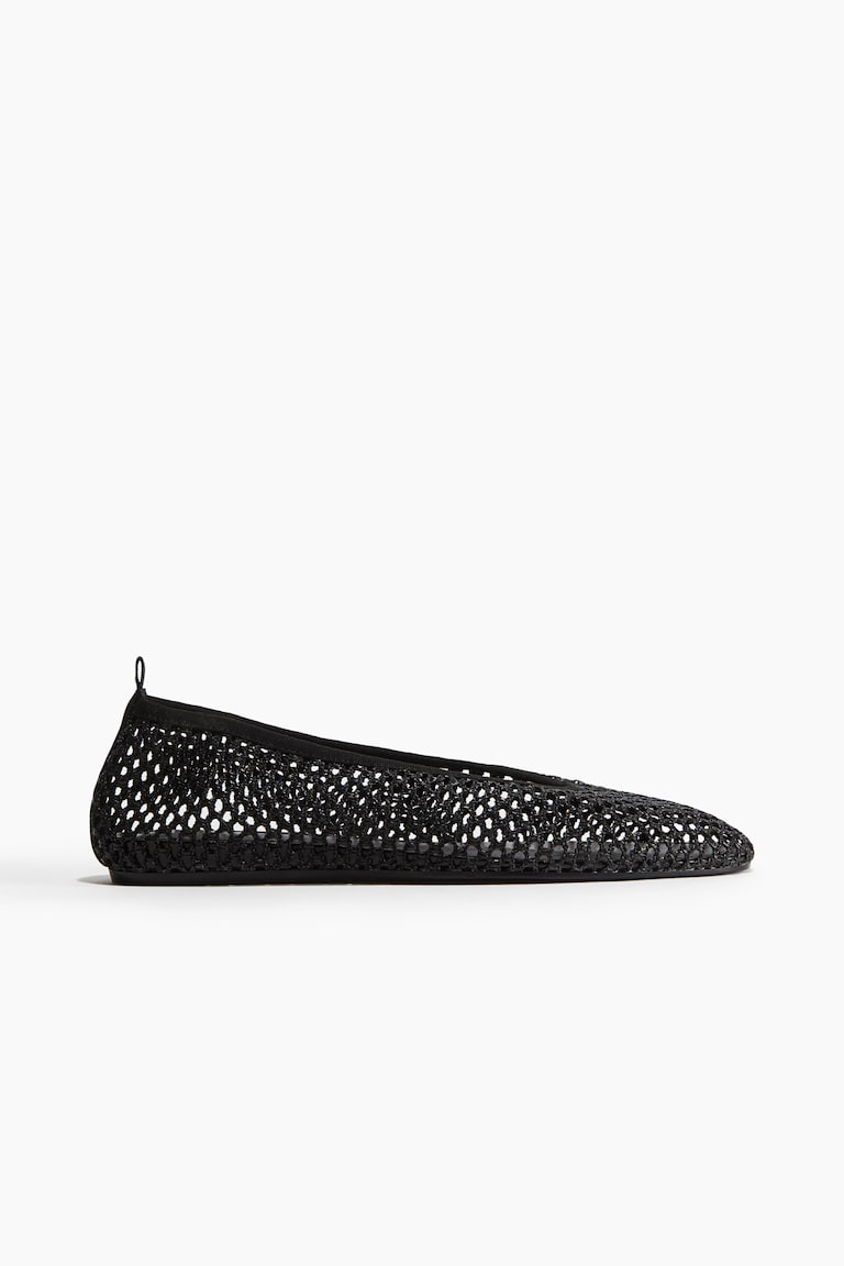 H&M Geflochtene Ballerinas Große Rabatte