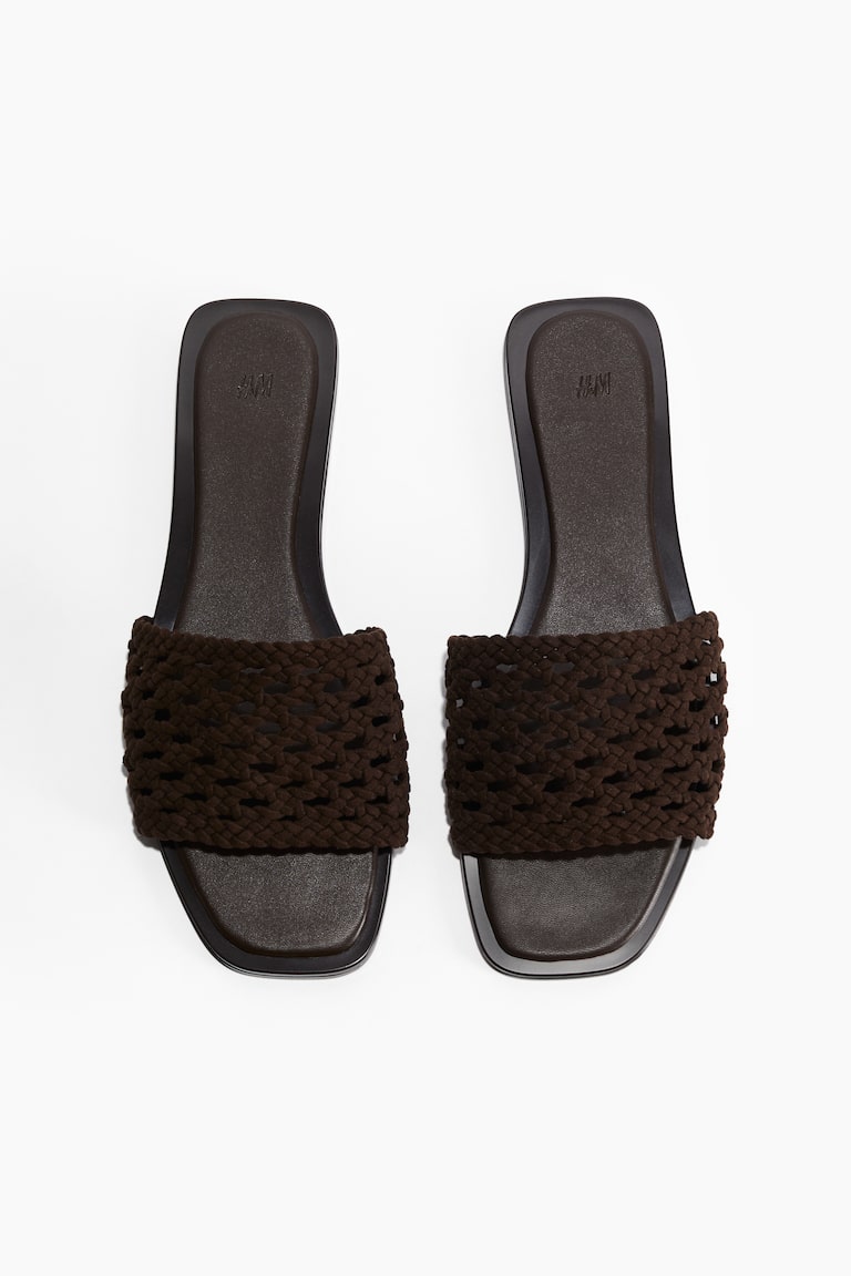 H&M Sandalen mit Flechtriemen Super Sparpreis