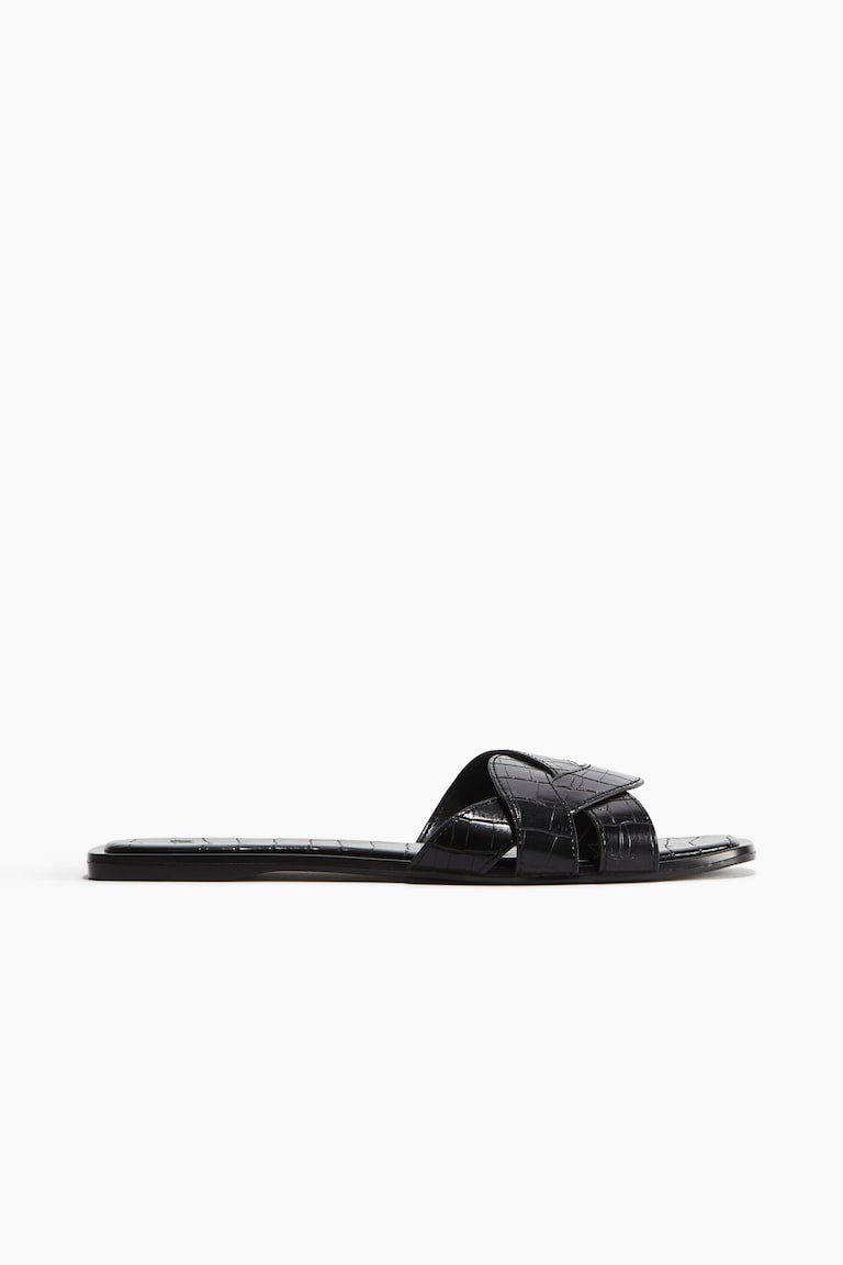 H&M Sandalen mit Flechtriemen Nur für heute