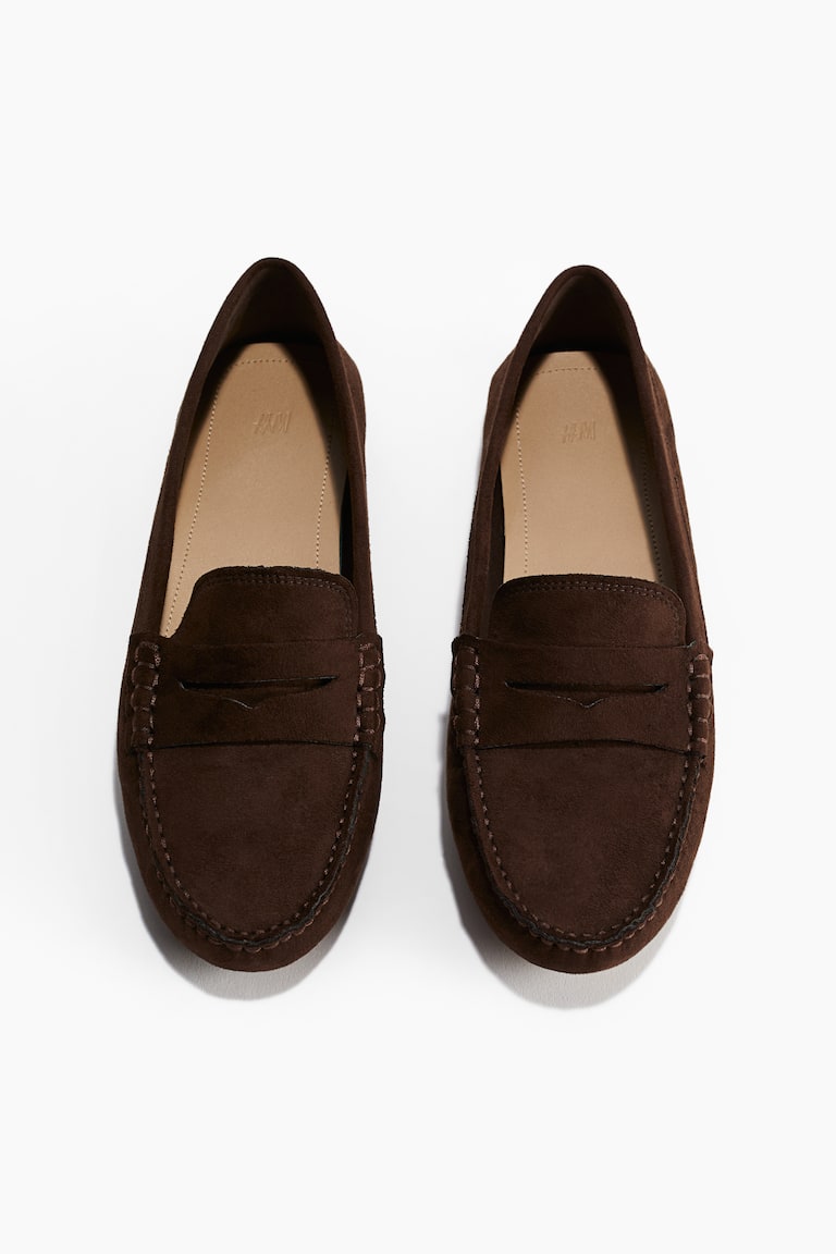 H&M Aufgeraute Loafer 2025