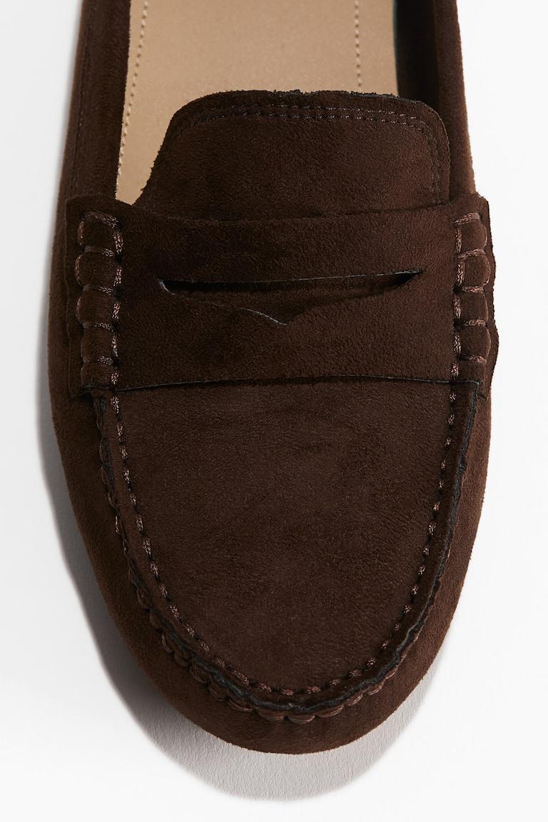 H&M Aufgeraute Loafer Outlet