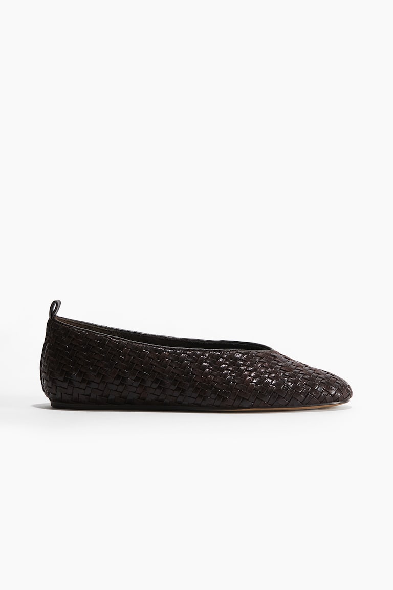 H&M Geflochtene Ballerinas Auslauf