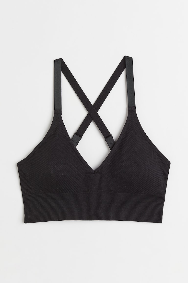H&M Seamless Sport-BH mit DryMove™ Medium Support Jubiläumsangebot