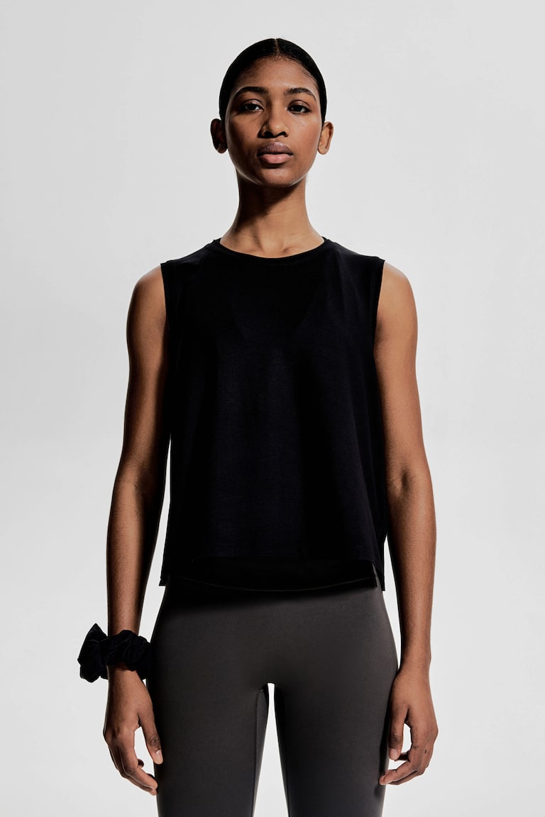 H&M Kastiges Sport-Tanktop mit DryMove™ Neueste Mode