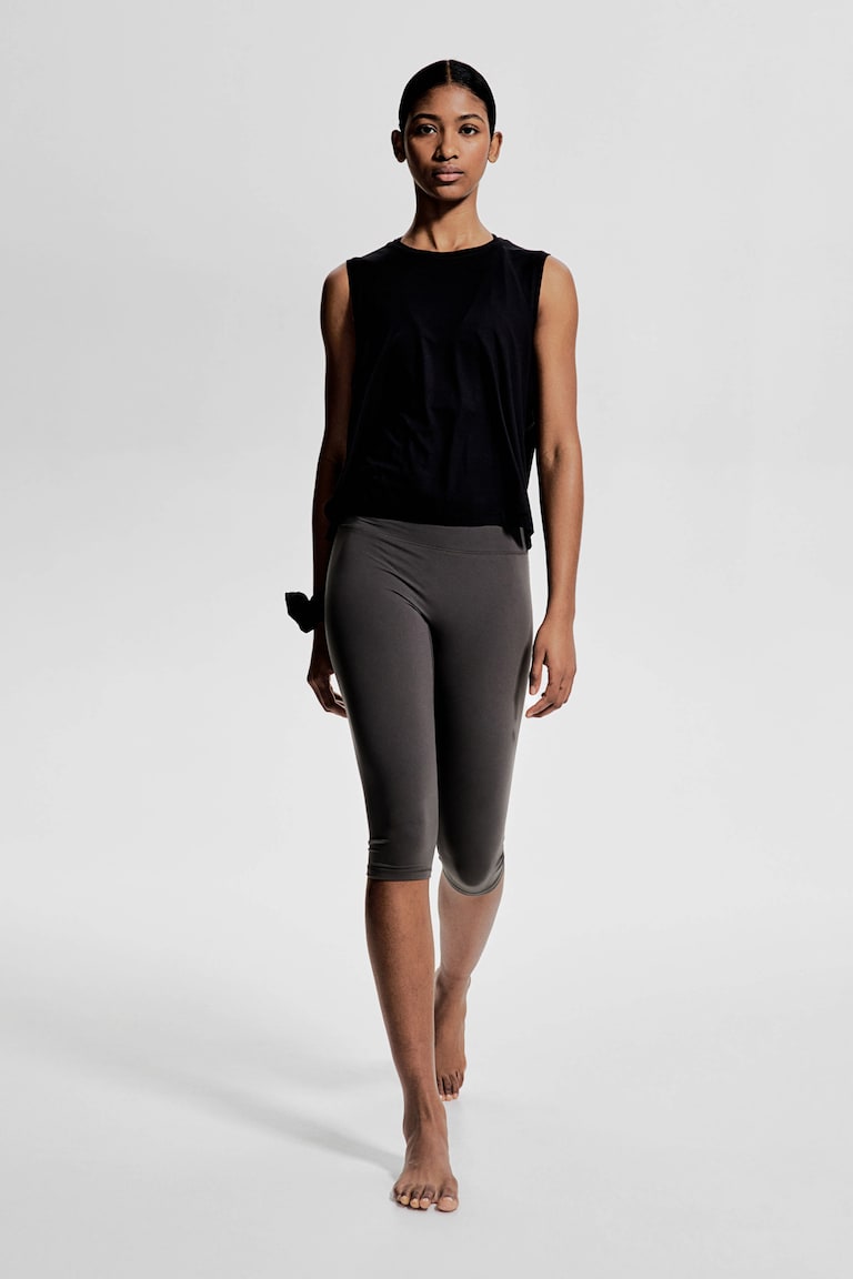 H&M Kastiges Sport-Tanktop mit DryMove™ Online Outlet