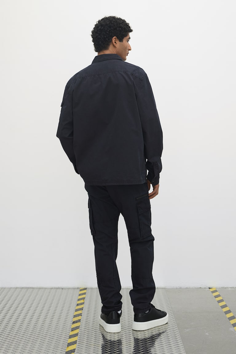 H&M Utility-Overshirt in Regular Fit Super Sparpreis