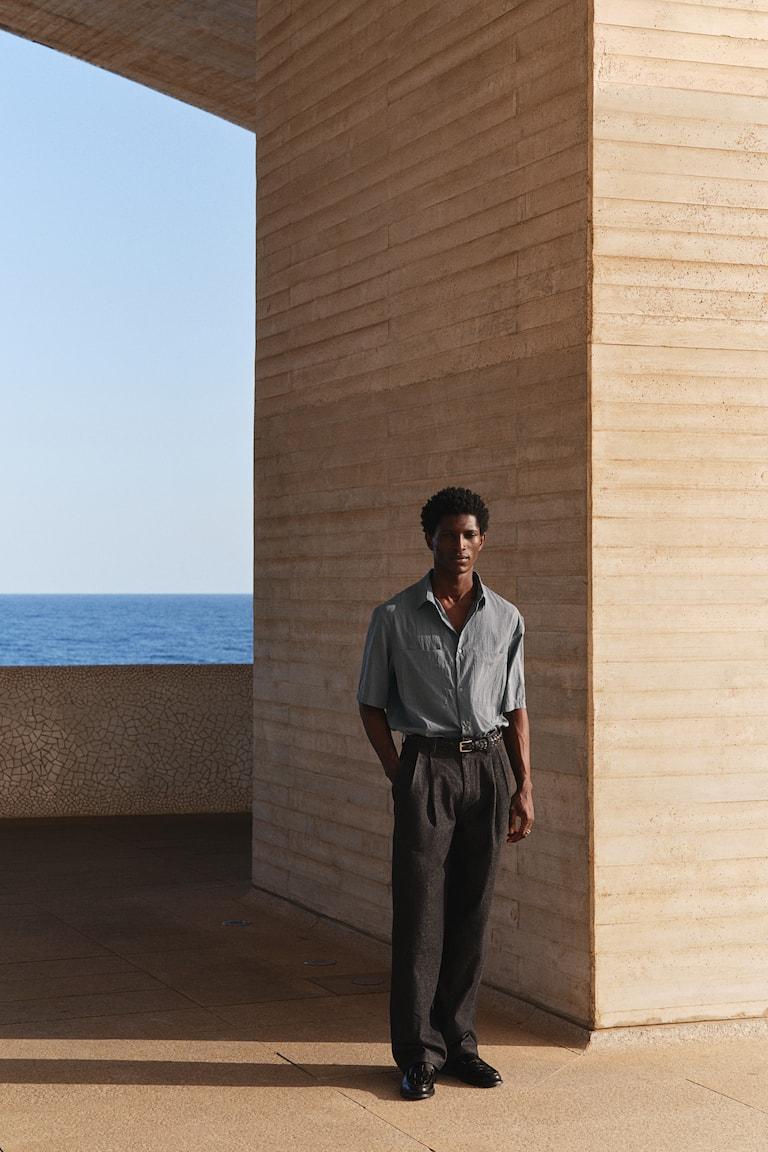 H&M Utility-Hemd in Regular Fit Super Rabatt