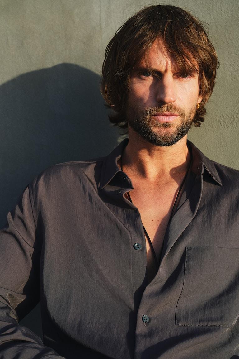 H&M Satinhemd in Loose Fit Outlet