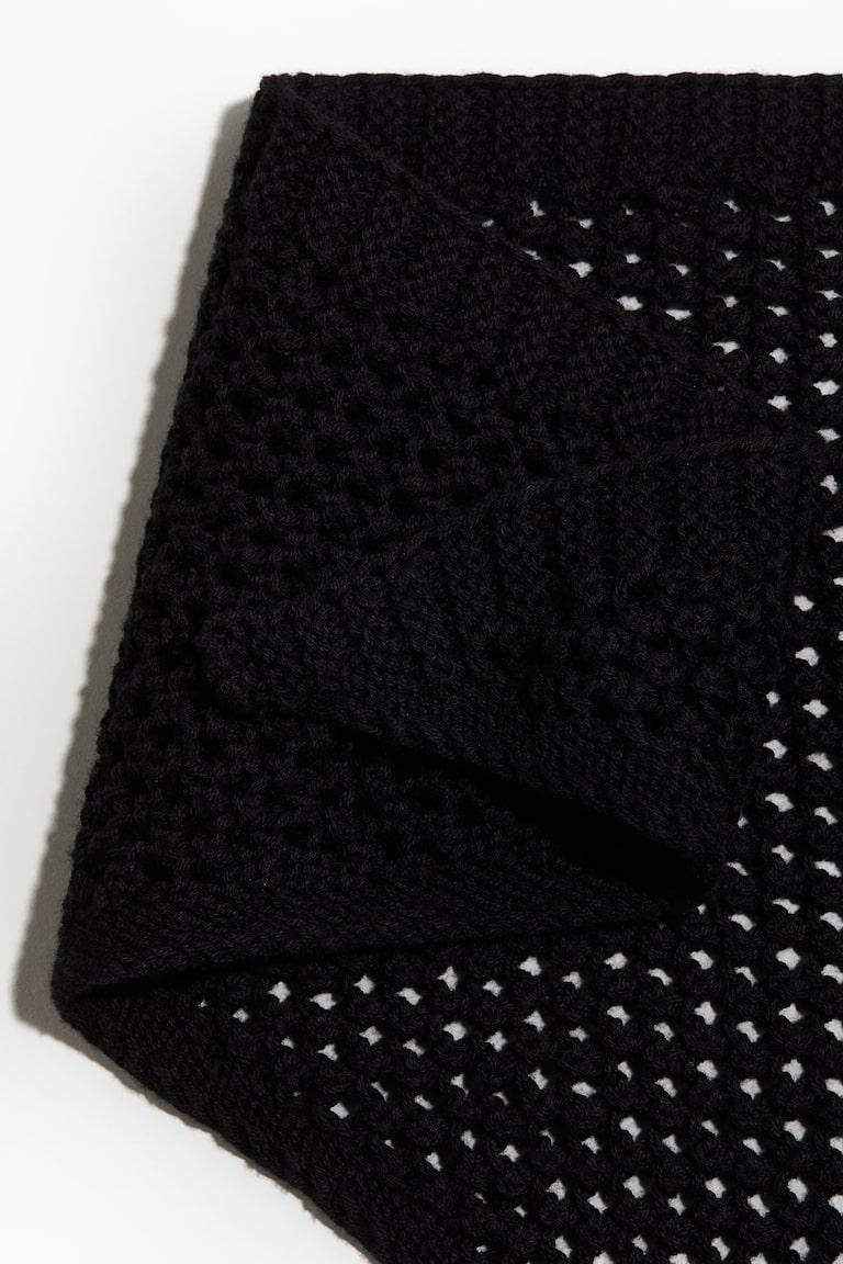 H&M Tuch in Pointellestrick Günstiger Verkauf