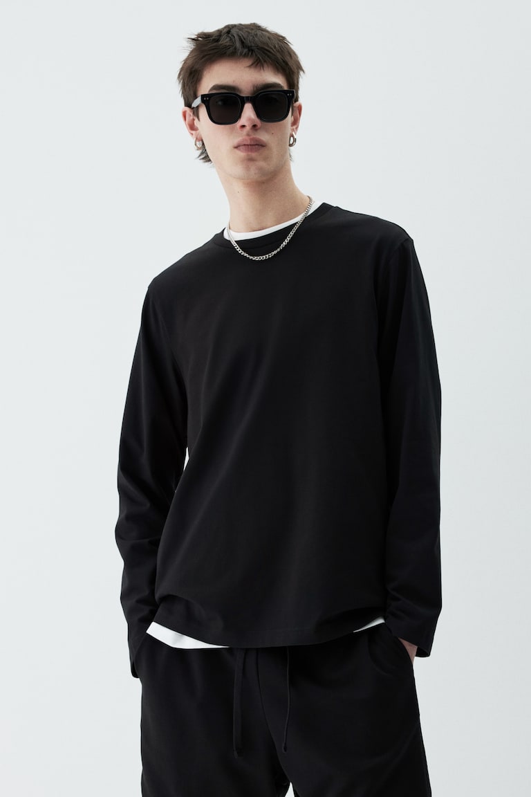 H&M Sweatshorts in Regular Fit Black Friday