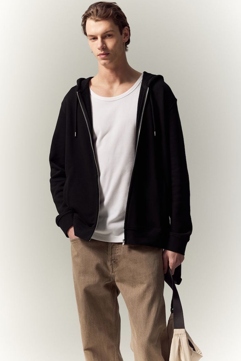 H&M Kapuzenjacke Regular Fit Bis zu 60% Rabatt