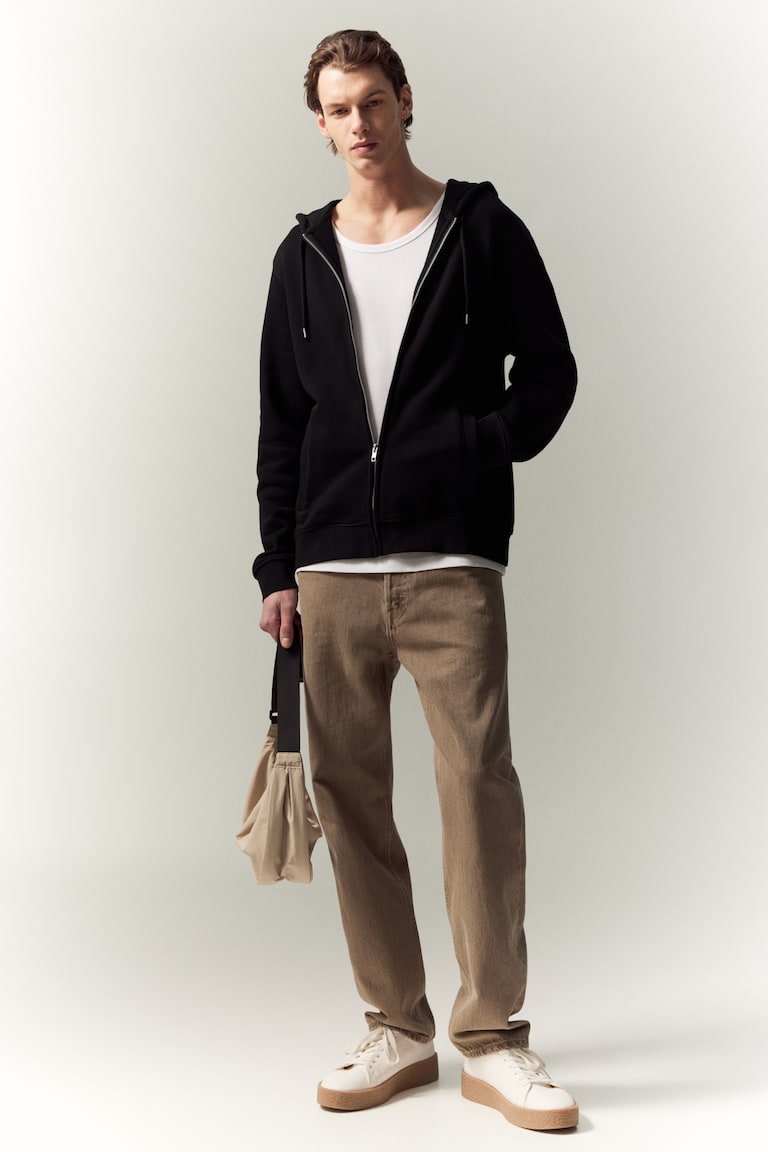 H&M Kapuzenjacke Regular Fit Bis zu 60% Rabatt