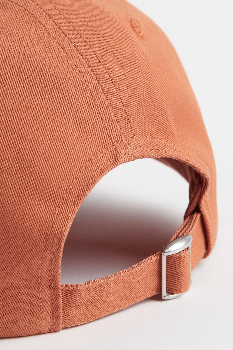 H&M Baumwollcap mit Stickerei Heißer Verkauf