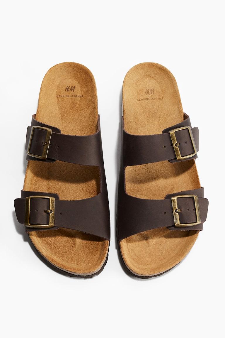 H&M Ledersandalen Bis zu 65% Rabatt