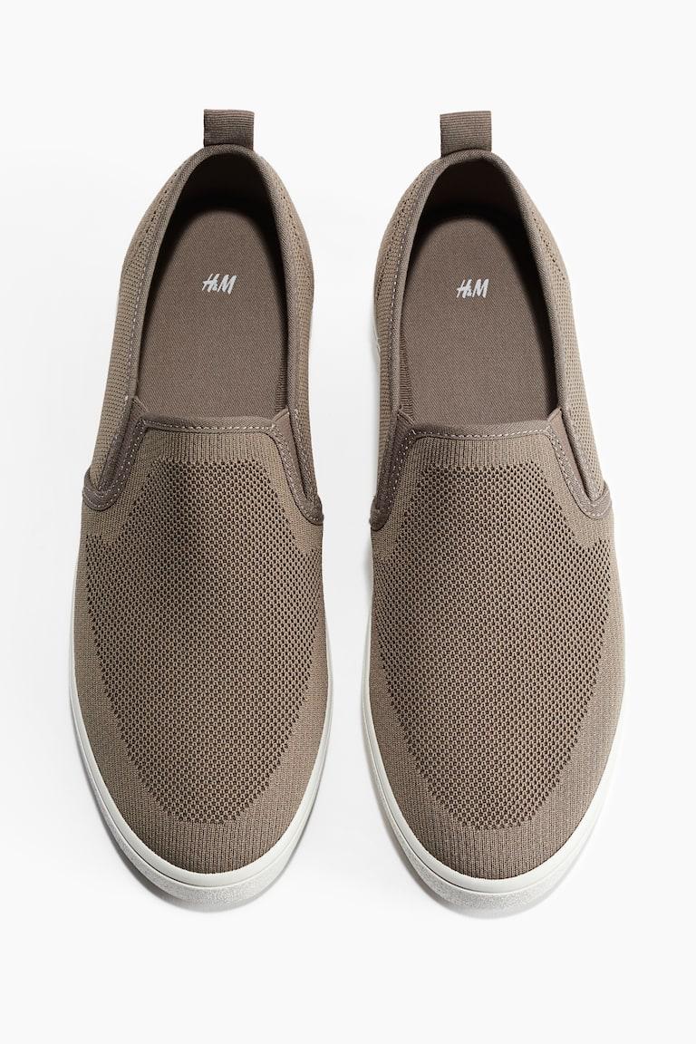 H&M Slip-on-Sneaker aus Mesh Sonderangebot der Fabrik