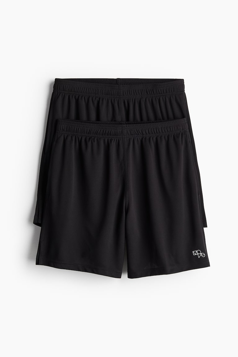 H&M 2er-Pack Sportshorts mit DryMove™ Flash Sale