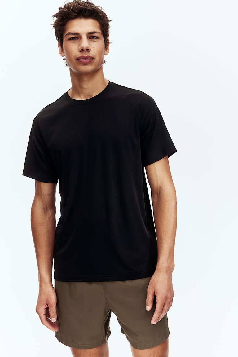 H&M Sportshirt mit DryMove™ in Regular Fit Zeitlich begrenztes Angebot