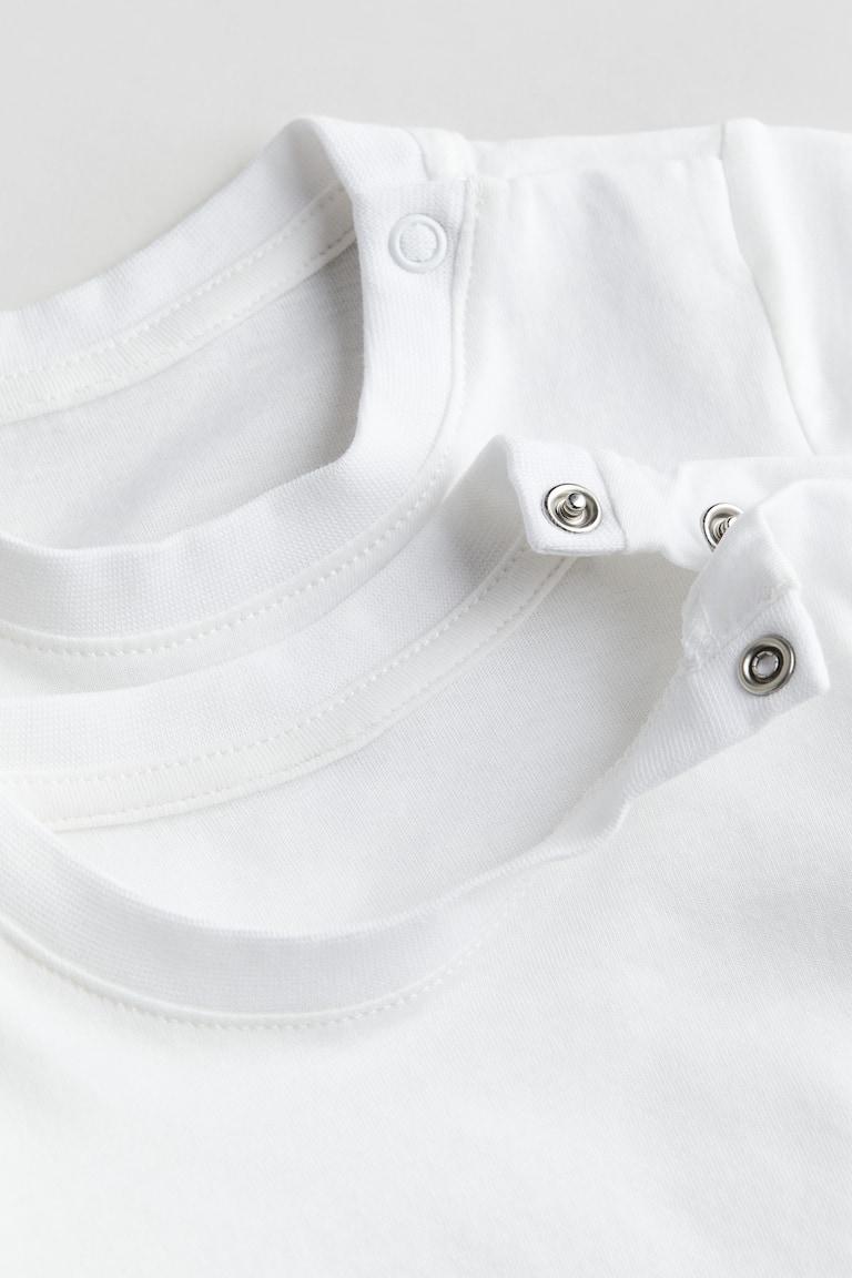 H&M 2er-Pack Baumwoll-T-Shirts Bis zu 55% Rabatt