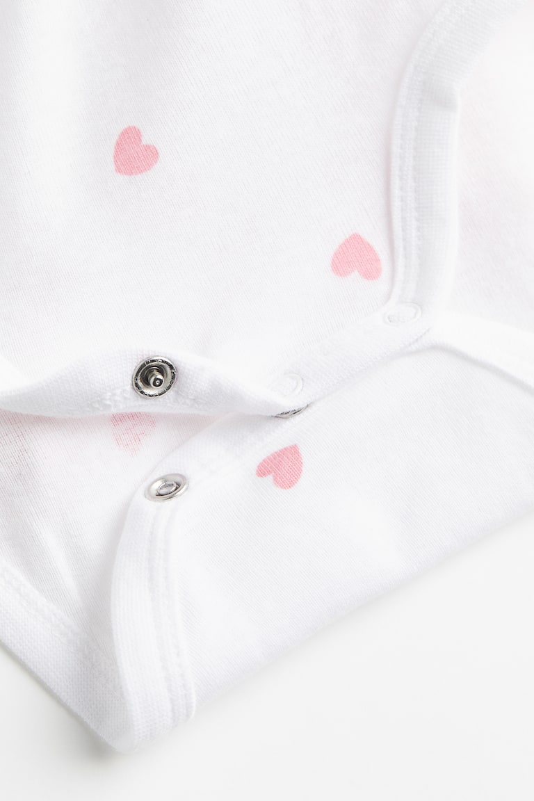 H&M 5er-Pack Baumwollbodys Riesige Rabatte