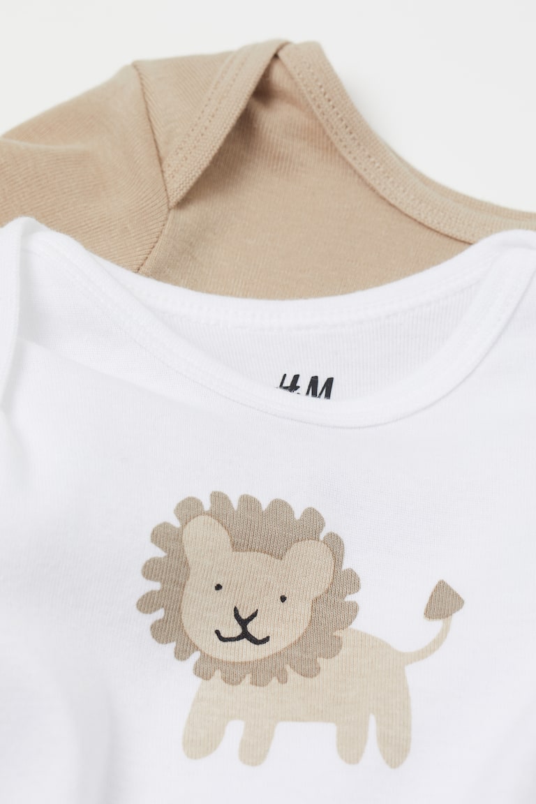 H&M 5er-Pack Langarmbodys 50% Rabatt für begrenzte Zeit