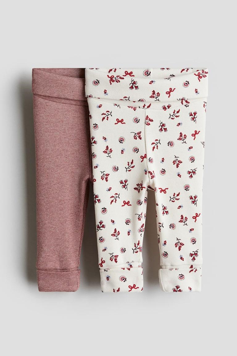 H&M 2er-Pack Leggings zum Mitwachsen Fabrikpreis