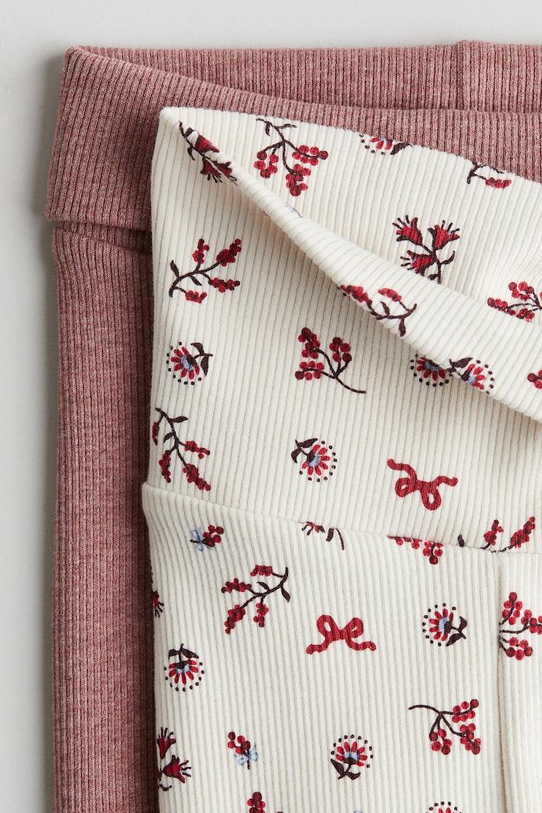 H&M 2er-Pack Leggings zum Mitwachsen Fabrikpreis