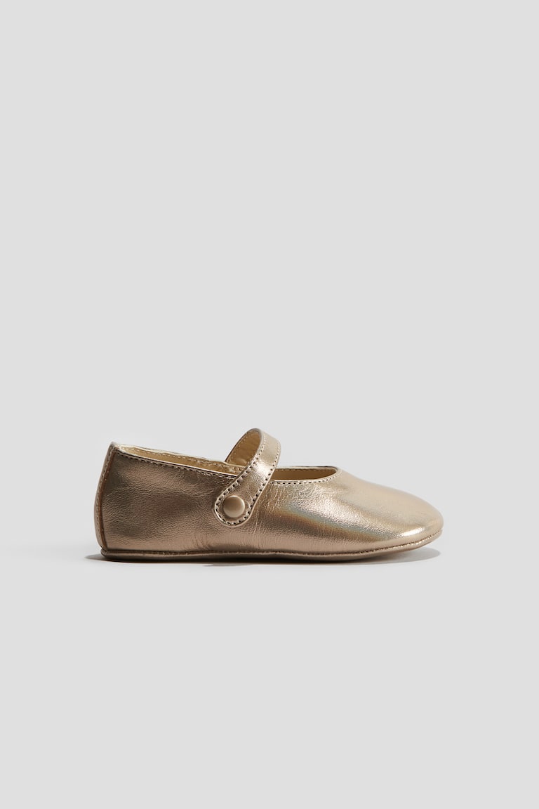 H&M Ballerinas aus Leder mit weicher Sohle Osterangebot