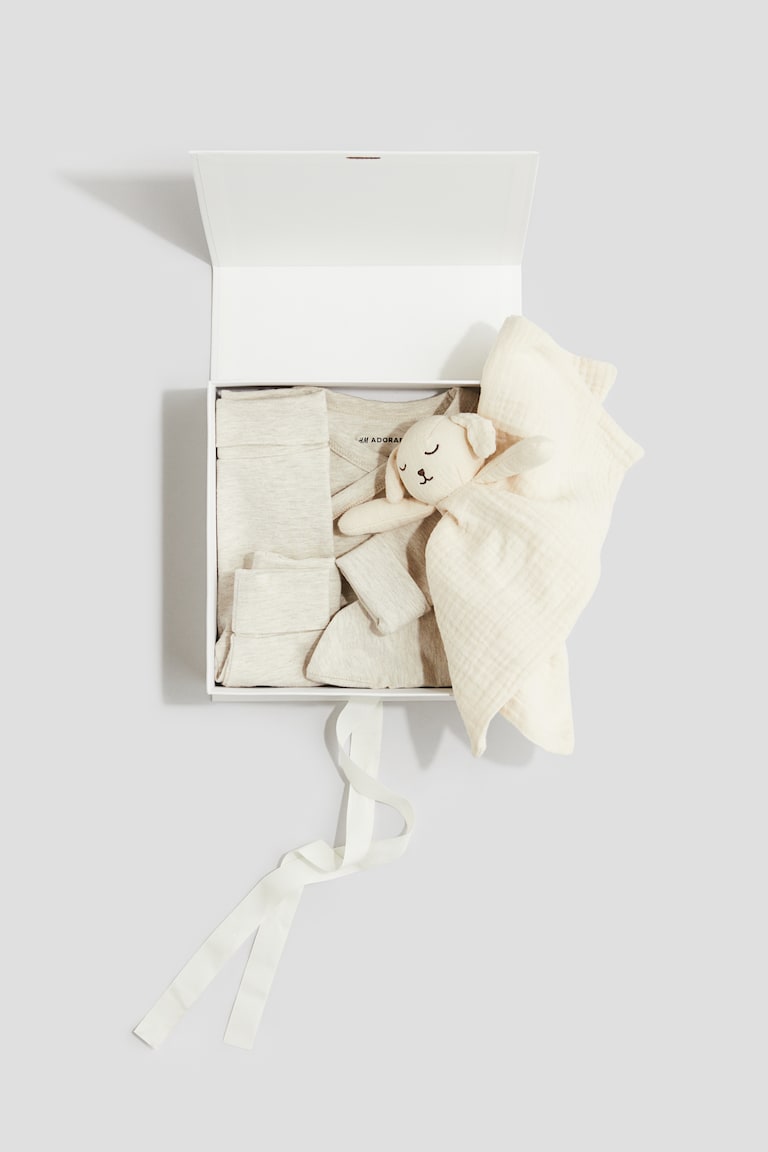 H&M Geschenkbox mit vier Teilen aus Baumwolle Vatertagsangebot