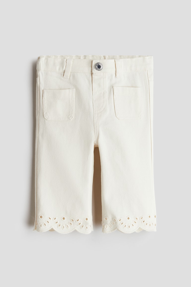 H&M Ausgestellte Hose aus Baumwolltwill Tägliche Deals