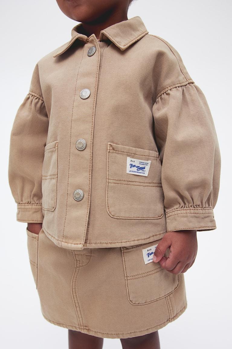 H&M Overshirt aus Baumwolle Kostenlose Rückgabe